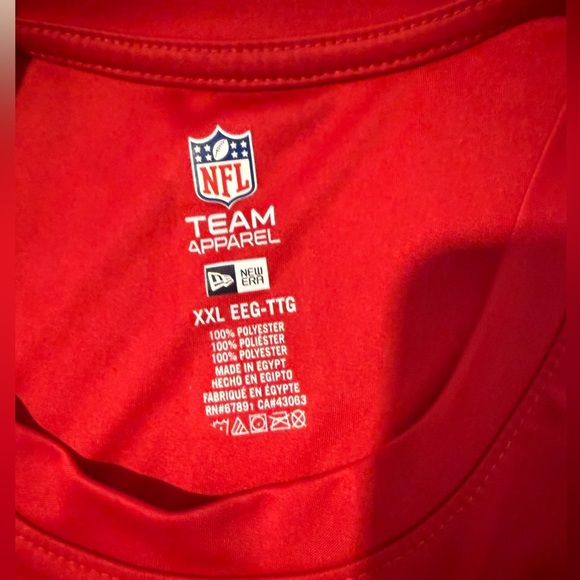 NFL 49ers DriTek Long Sleeve Shirt - Like New - Picture 5 of 6